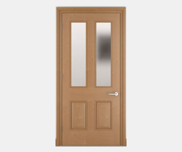 Shadbolt_Symonds_veneered_panelled_doors_with_etched_glass_CC_Canadian_Maple