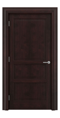 Shadbolt Type11 Timeless Hardwood Door in American black walnut veneer with dark stain finish