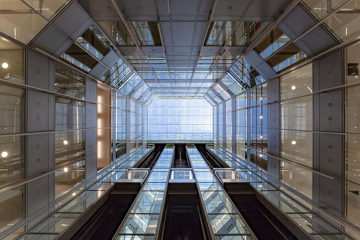 Shadbolt panels supplied to 85 Queen Victoria Street London