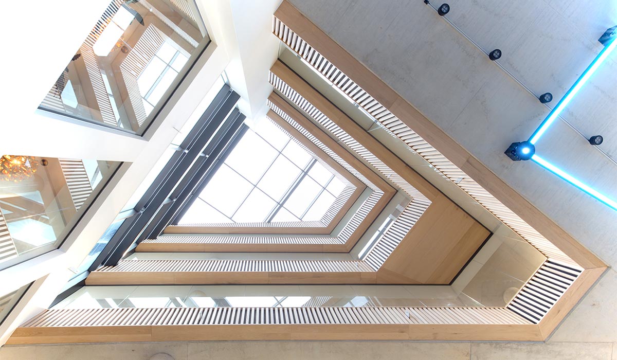 Atrium at the Institute of Physics