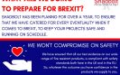 What are Shadbolt doing to prepare for Brexit?