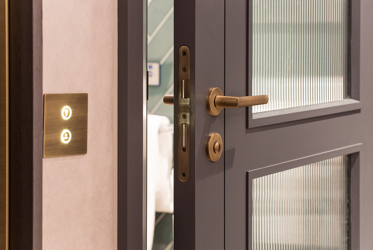 Shadbolt supplied primed hotel room doors to Vintry & Mercer in London.