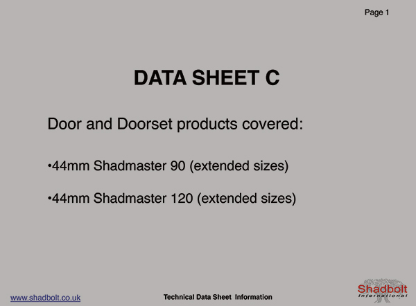 Doorset-Datasheet-C